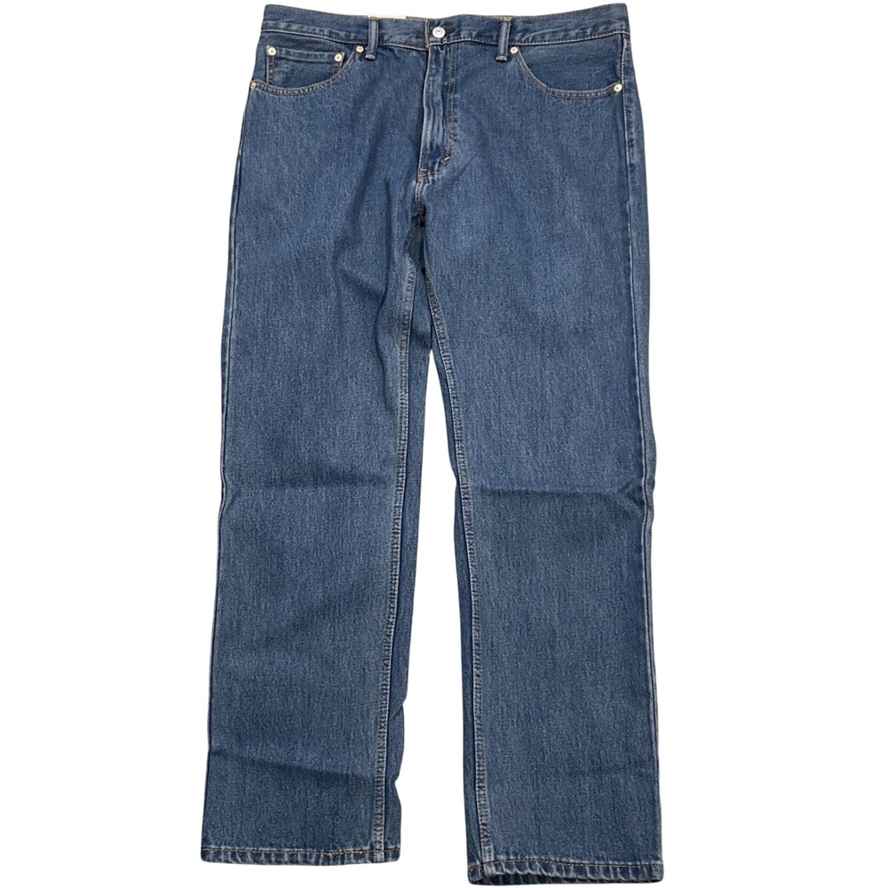 Levi's 505 Jeans Men W38 L33 Regular Fit Straight Leg‎ Denim PC9-00505-4886